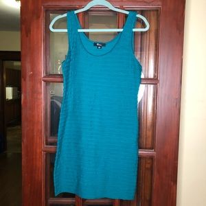 Slinky ruffled dress